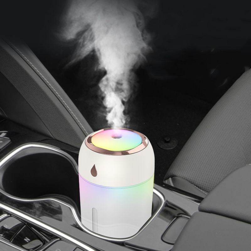 Ultrasonic Mute Dazzling USB Humidifier Car Desktop - Mubimart