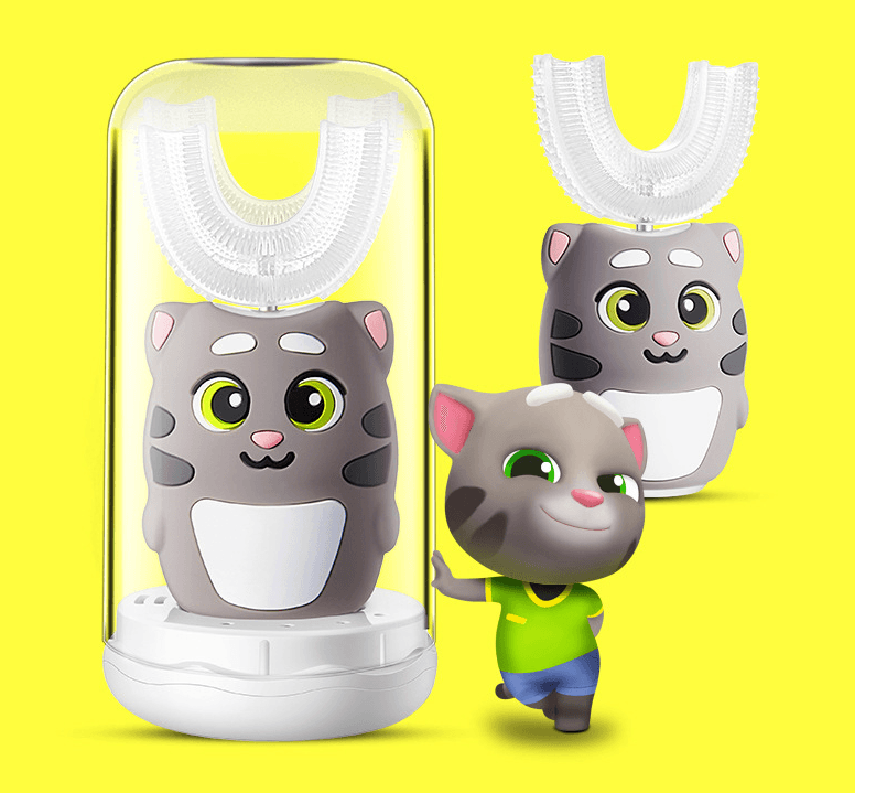 Ultrasonic electric toothbrush for children - Mubimart