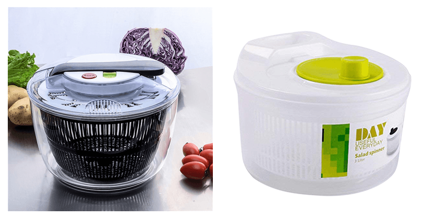 Useful Vegetables Fruits Dryer Salad Spinner Fruit Wash Clean Basket Storage Drying Machine Kitchen Tools Vegetable Dehydrator - Mubimart