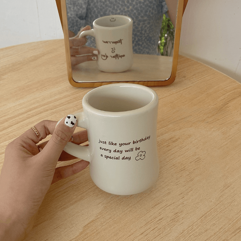 Waist Tight Mug Coffee Mug Retro - Mubimart