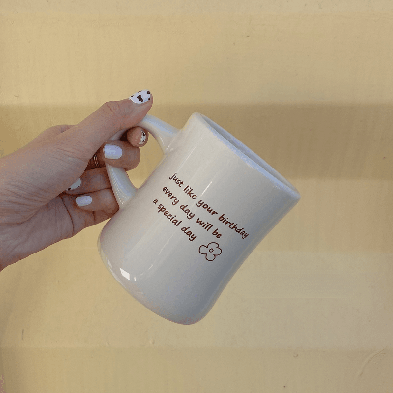 Waist Tight Mug Coffee Mug Retro - Mubimart