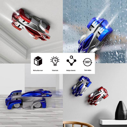 Wall Climbing RC Car Remote Control Car Toys for Kids Dual Mode Racing Toy Gift - Mubimart