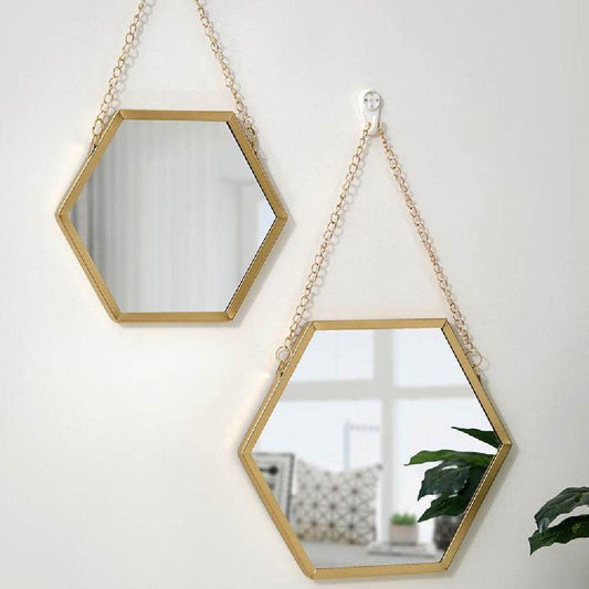 Wall-mounted Vanity Mirror At Washstand - Mubimart