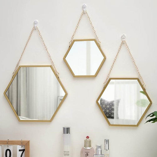 Wall-mounted Vanity Mirror At Washstand - Mubimart