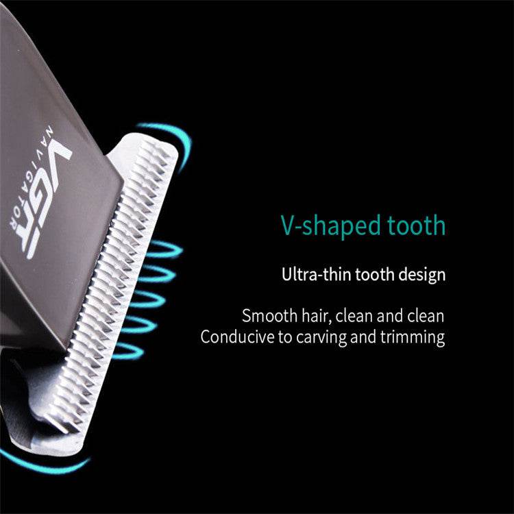 Water and electricity proof push and cut beard trimmer - Mubimart