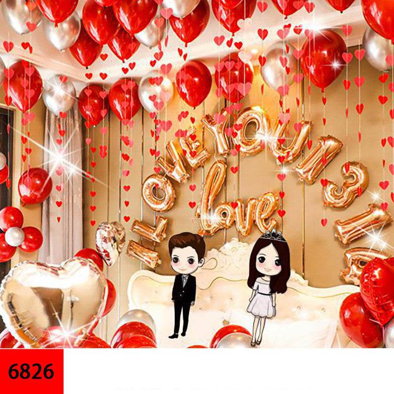 Wedding Balloon Set Wedding Room Decoration Party - Mubimart