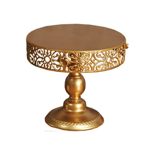 Wedding Props Lace Cake Pan Wrought Iron Dessert Display Stand - Mubimart