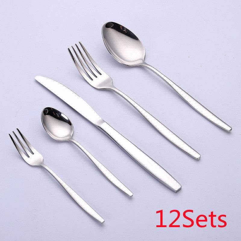 Western Cutlery Knife, Fork And Spoon Set - Mubimart