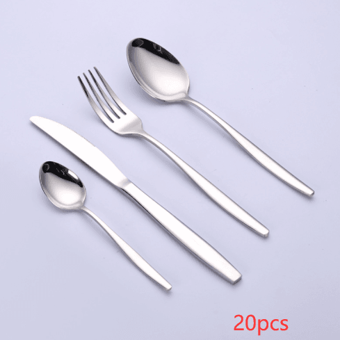 Western Cutlery Knife, Fork And Spoon Set - Mubimart
