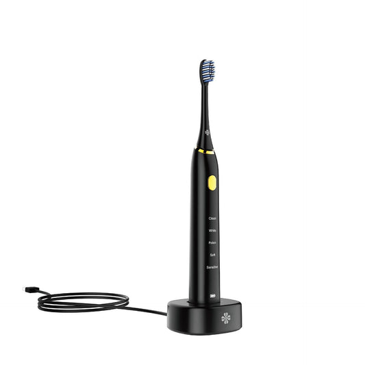 White Toothbrush Waterproof Electric Toothbrush - Mubimart