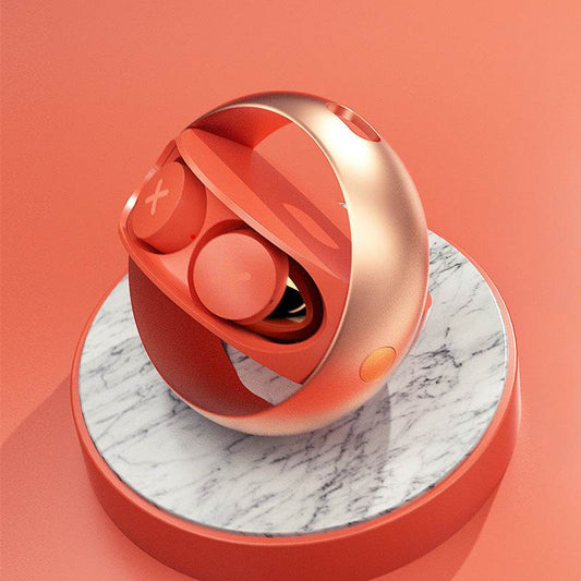 Wireless Bluetooth5.0 Earphones Sport Headsets USB-C Case Single Mode Unique Star-Ring Design - Mubimart