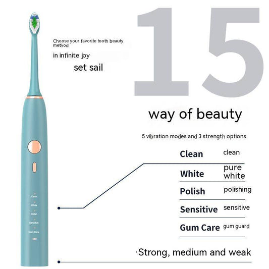 Wireless Charger Electric Toothbrush Smart Electric Toothbrush - Mubimart