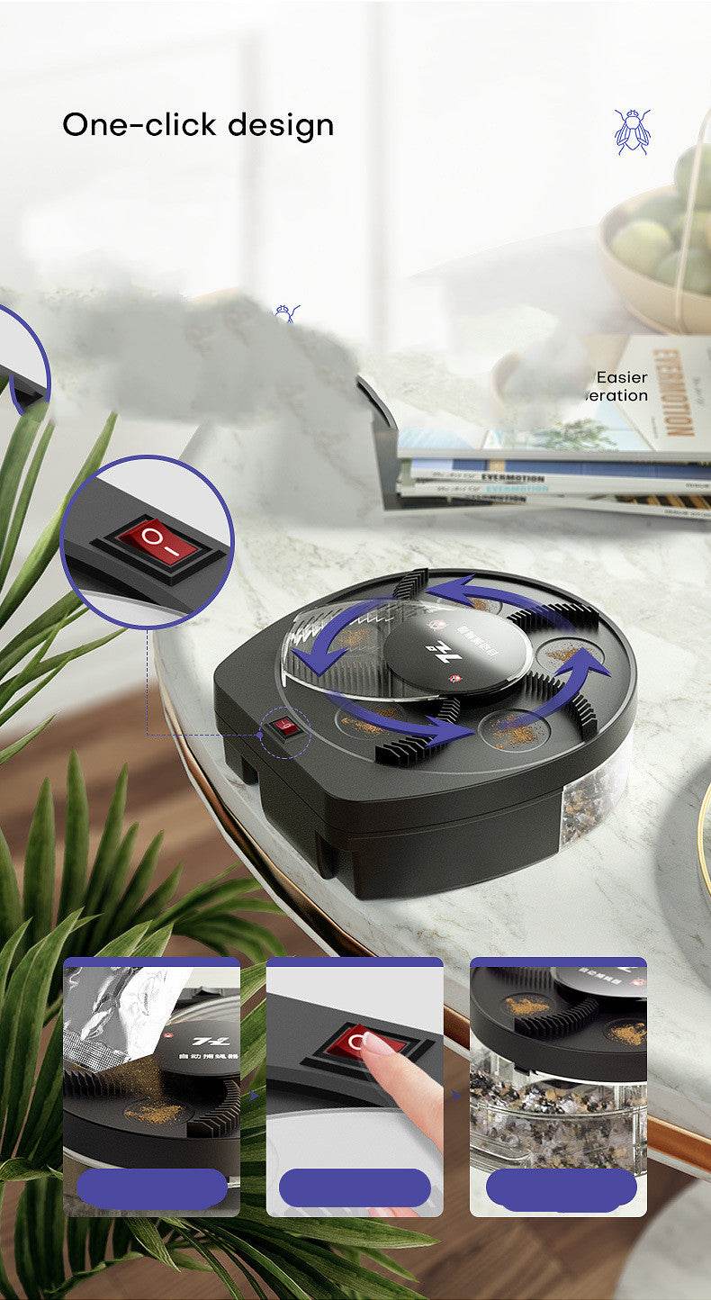 Wireless Fly-killing Lamp Restaurant Indoor Wall-mounted Trapping Fly Trap Artifact - Mubimart