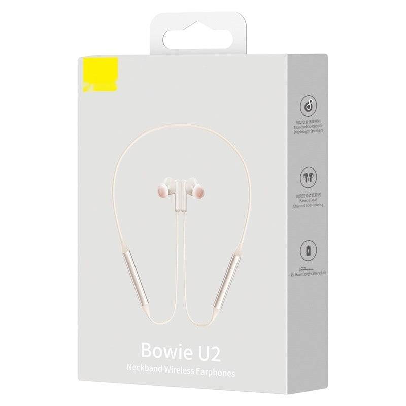 Wireless Halter Bluetooth Sport Headsets Binaural Halter Universal Earphone - Mubimart