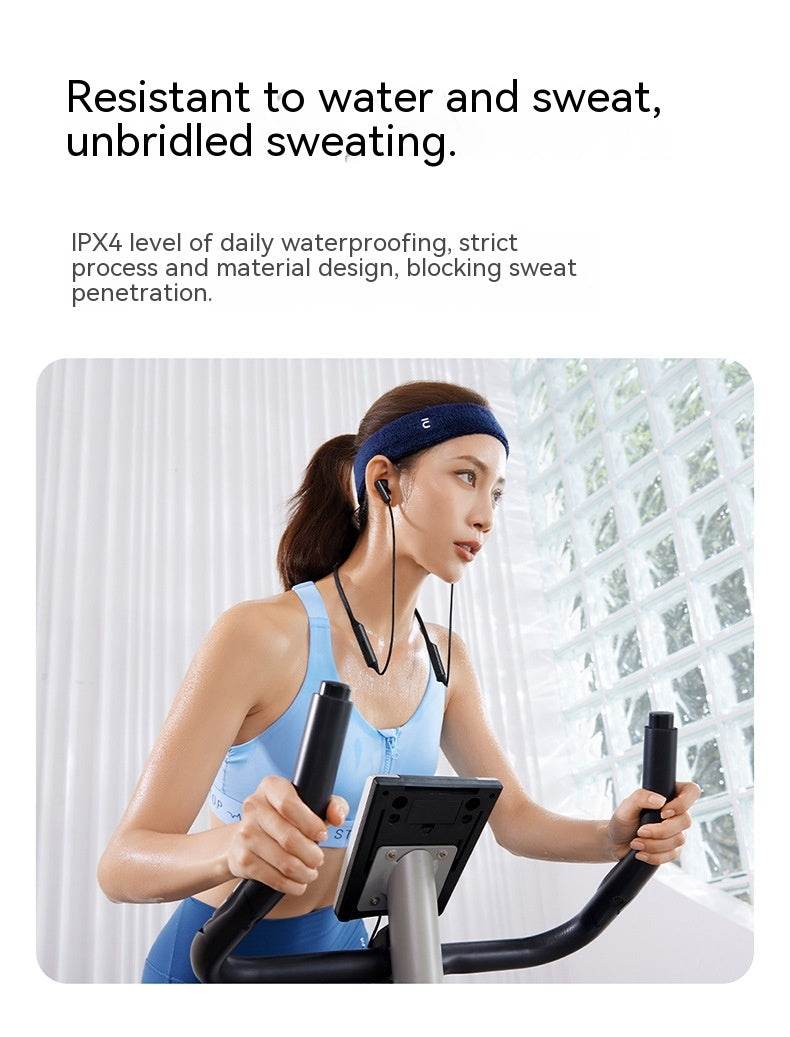 Wireless Halter Bluetooth Sport Headsets Binaural Halter Universal Earphone - Mubimart