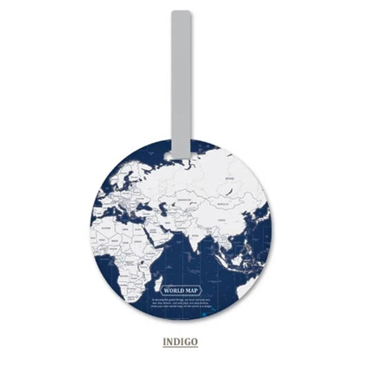 World-Map-Luggage-Tag-Bag-Pendant-Mubimart-2326 - Mubimart