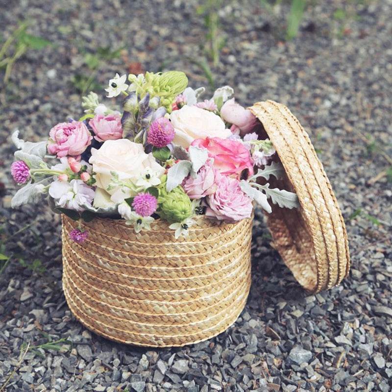 Woven storage basket - Mubimart