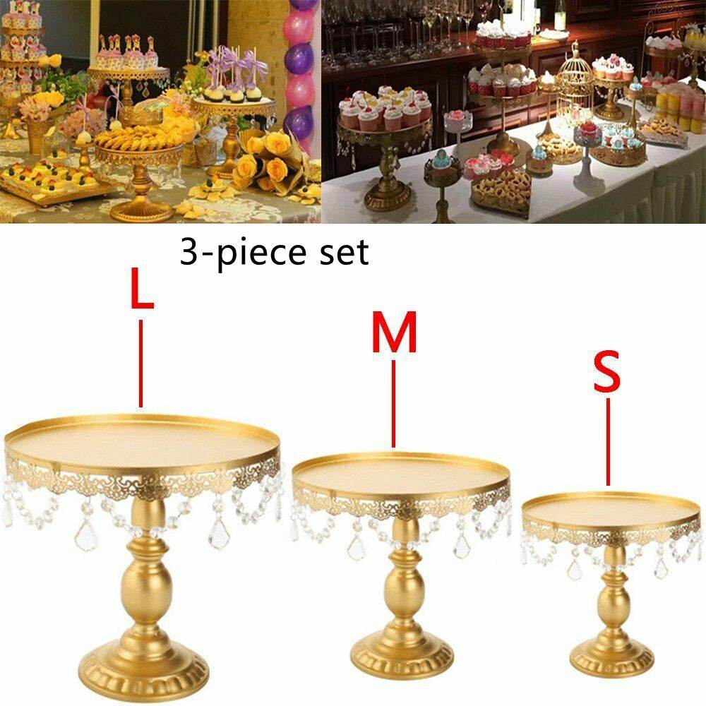 Wrought Iron Cake Stand West Point Tray Wedding Decoration - Mubimart