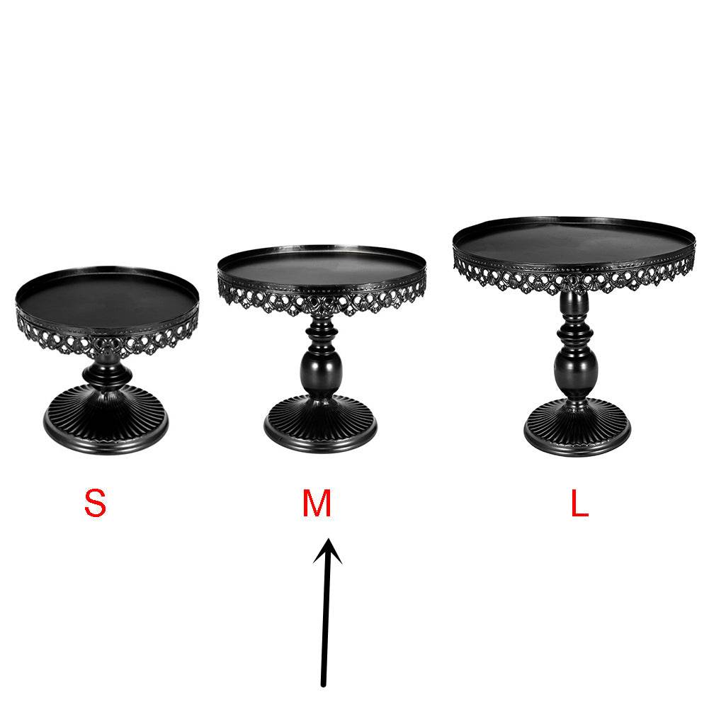 Wrought Iron Cake Stand West Point Tray Wedding Decoration - Mubimart