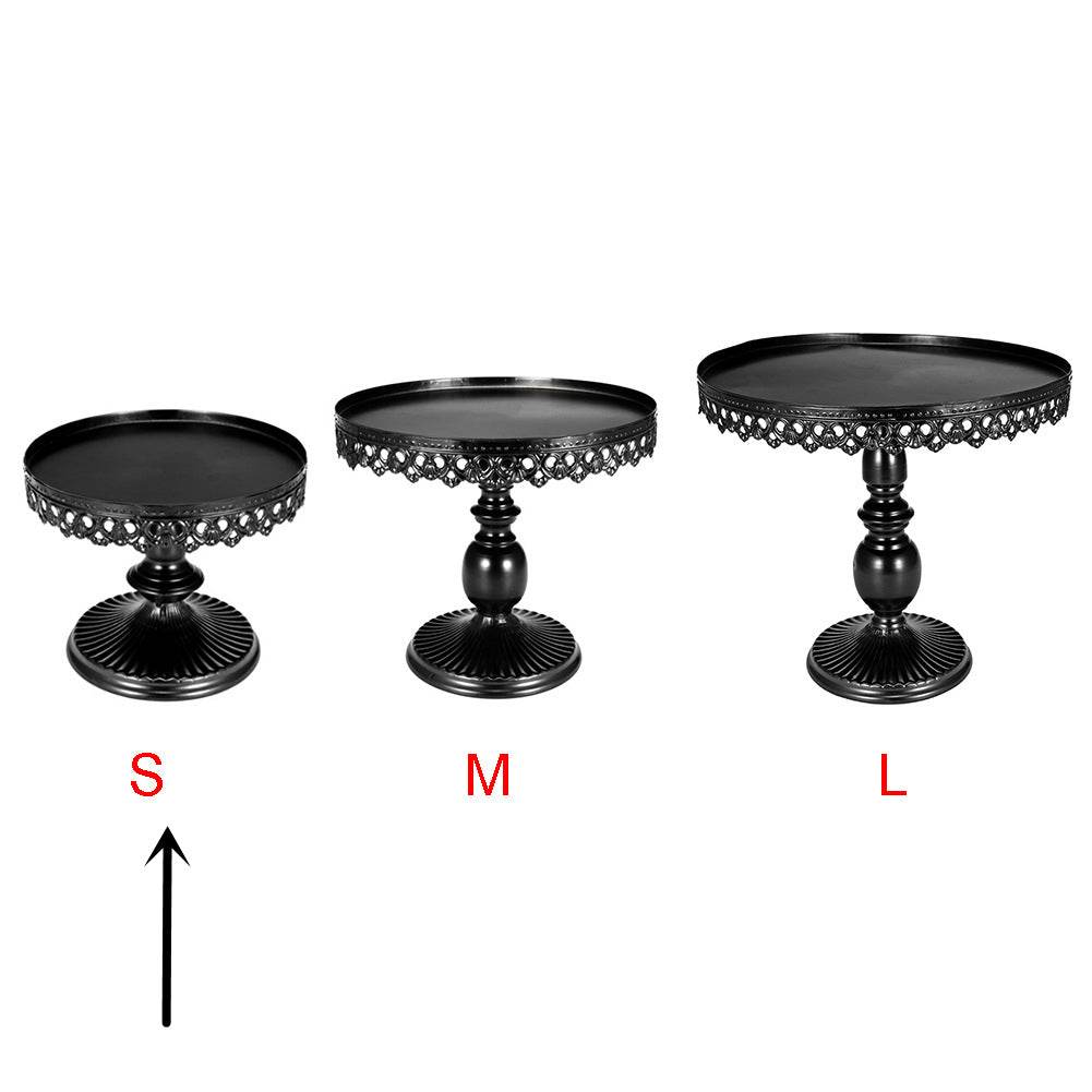 Wrought Iron Cake Stand West Point Tray Wedding Decoration - Mubimart
