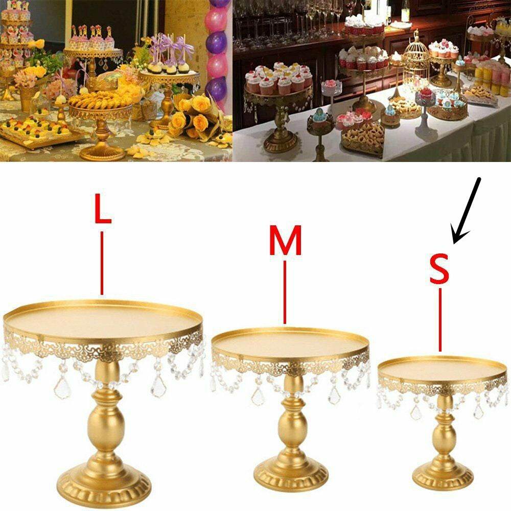 Wrought Iron Cake Stand West Point Tray Wedding Decoration - Mubimart