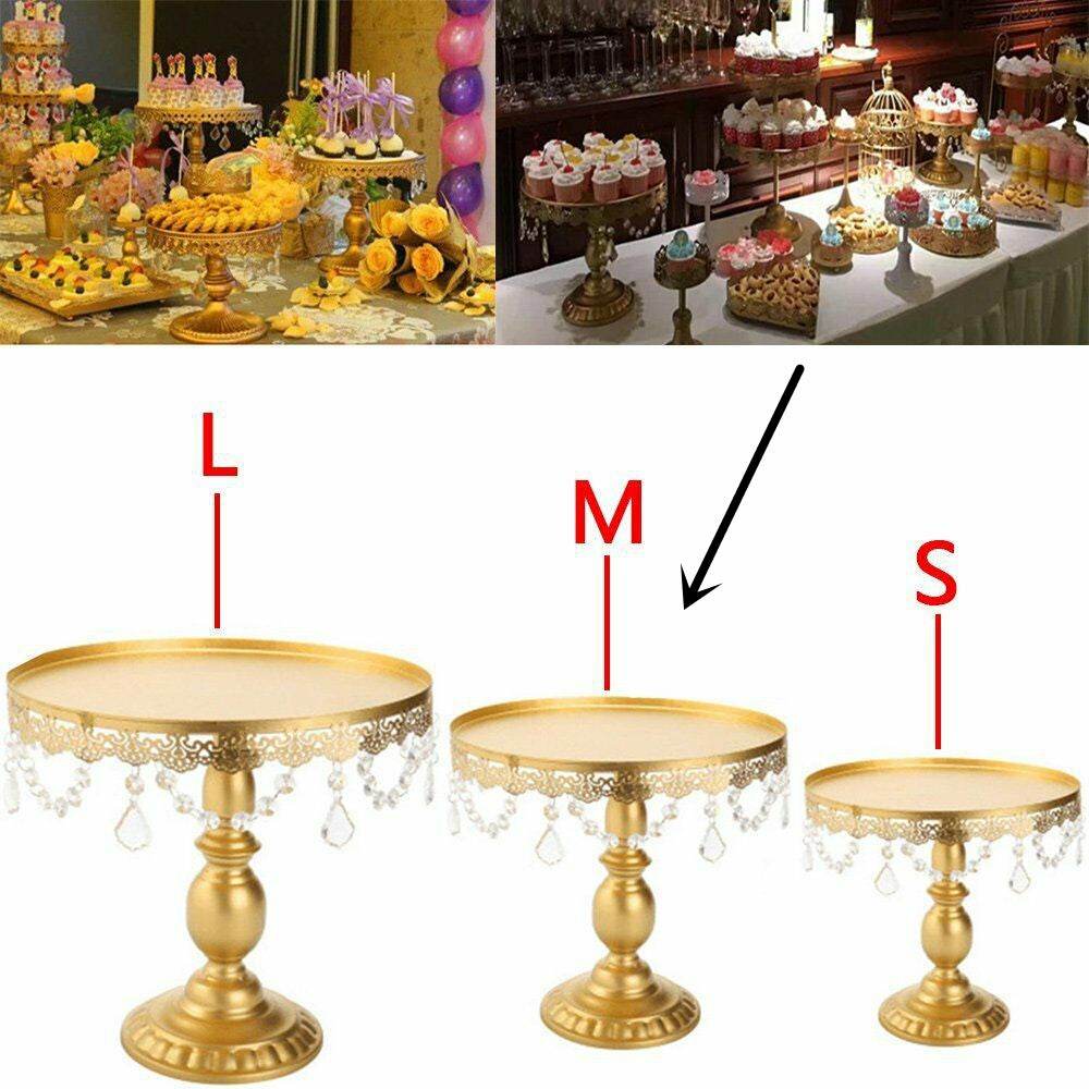 Wrought Iron Cake Stand West Point Tray Wedding Decoration - Mubimart