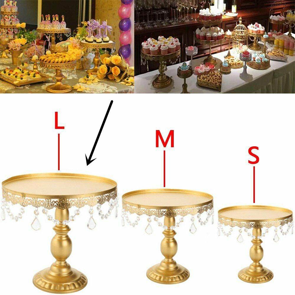 Wrought Iron Cake Stand West Point Tray Wedding Decoration - Mubimart