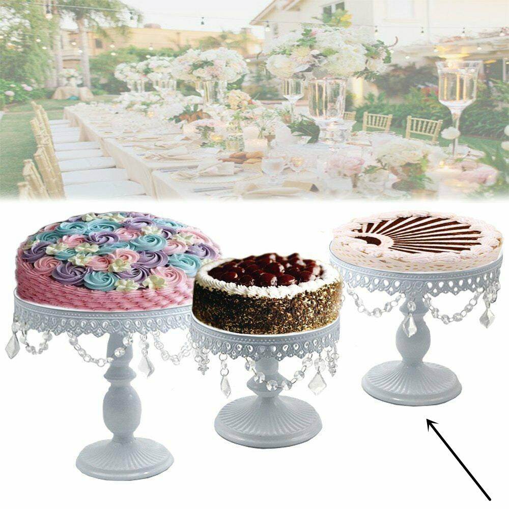 Wrought Iron Cake Stand West Point Tray Wedding Decoration - Mubimart