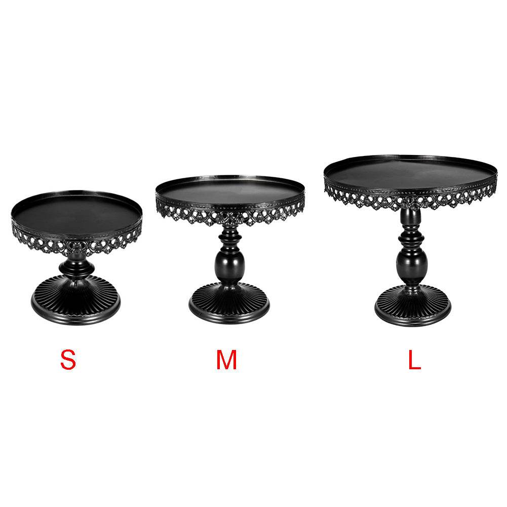 Wrought Iron Cake Stand West Point Tray Wedding Decoration - Mubimart