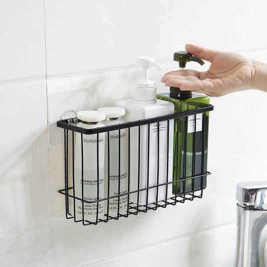 Wrought iron bathroom shelf - Mubimart