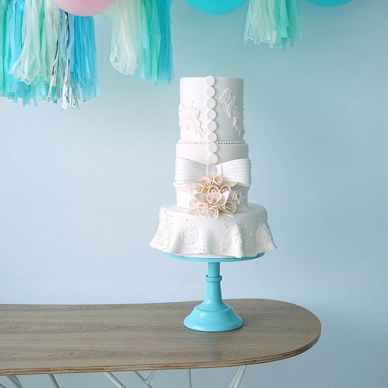 Wrought iron cake stand - Mubimart