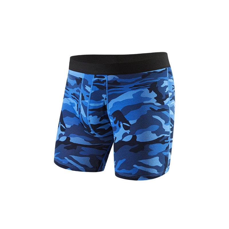 Men's Shorts Lengthened Boxer Briefs - Mubimart