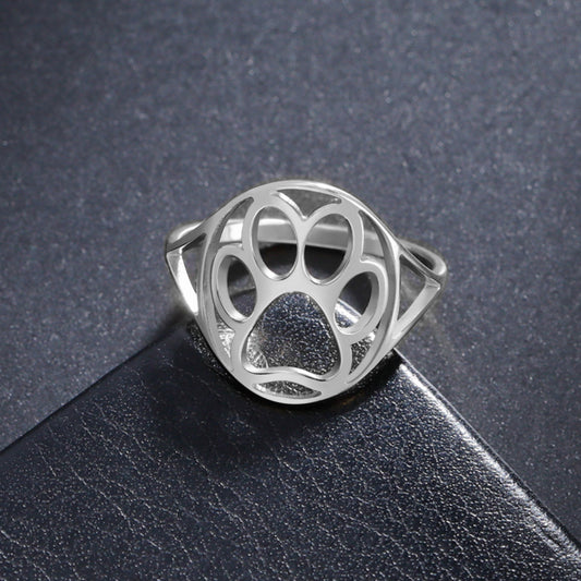 Stainless Steel Animal Ring Ladies Ring