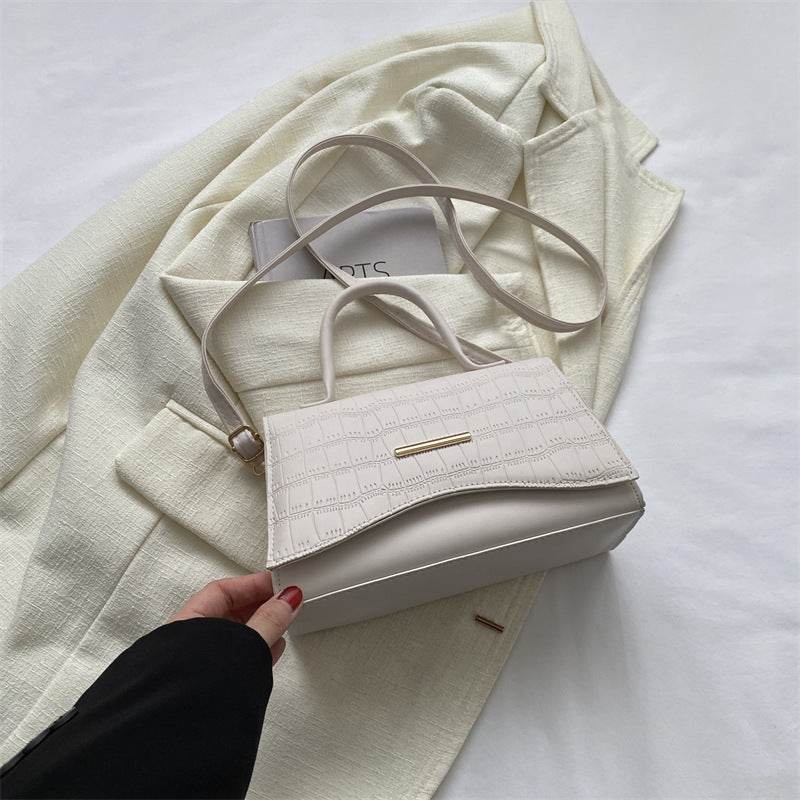 Solid Color Casual Shoulder Women Bag - Mubimart