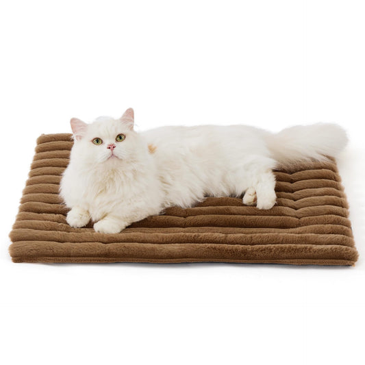 Self Warming Cat Mat For Small Cat Self Heating Dog Crate Pad Thermal Extra Warm Puppy Mat Indoor Outdoor Non-Slip