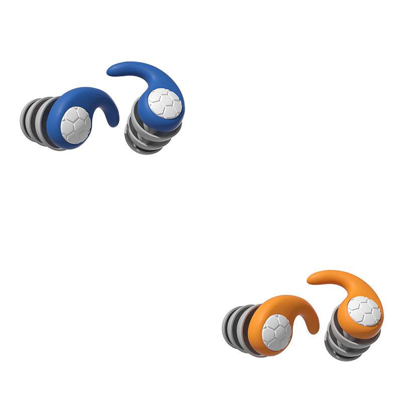 Sleeping And Swimming Waterproof Three-layer Silent Silicone Soundproof And Noise-reducing Earplug - Mubimart