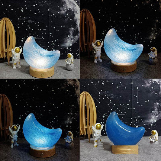 Decorative Atmosphere Of Star Lamp And Moon - Mubimart