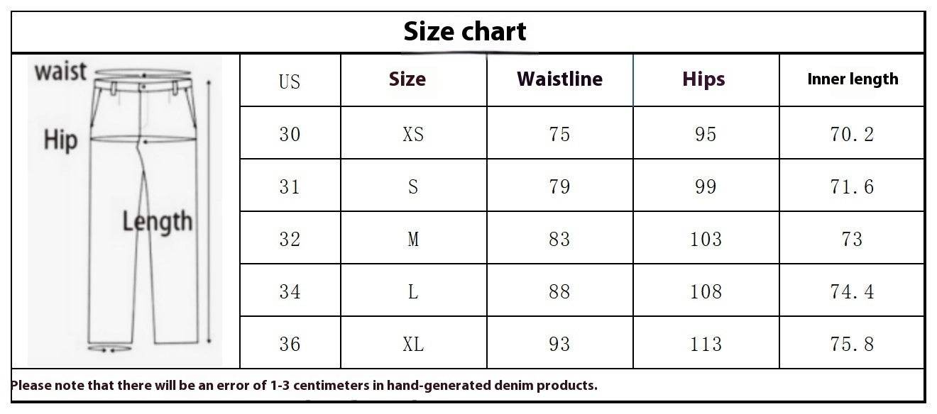 American-style Slim-fit Stretch Jeans - Mubimart