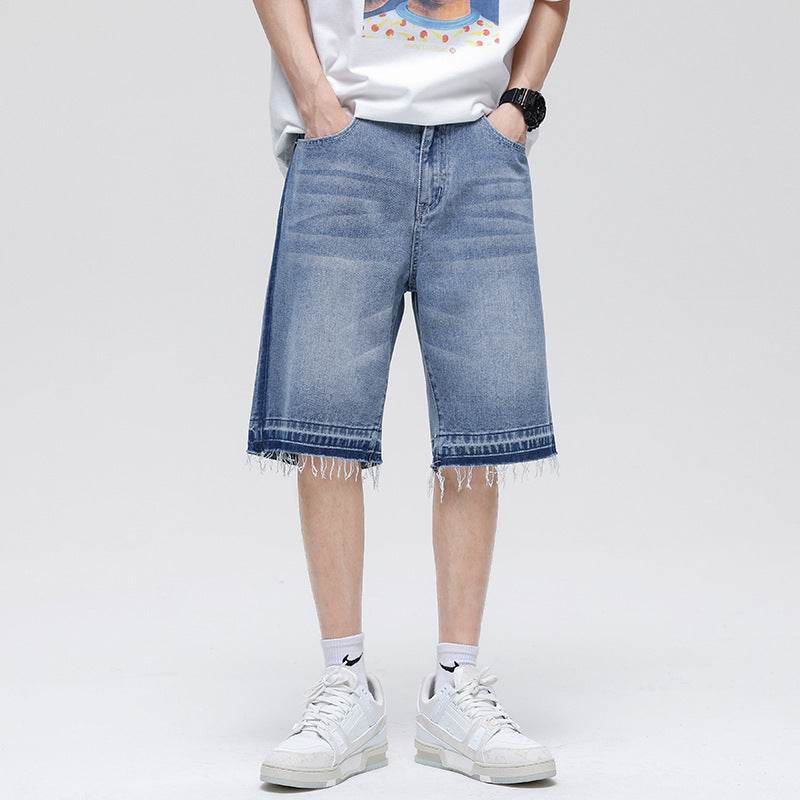 Versatile Casual Fashion Denim Shorts - Mubimart