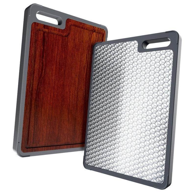Stainless Steel Ebony Cutting Board Antibacterial And Mildewproof Double-sided Cutting Board - Mubimart