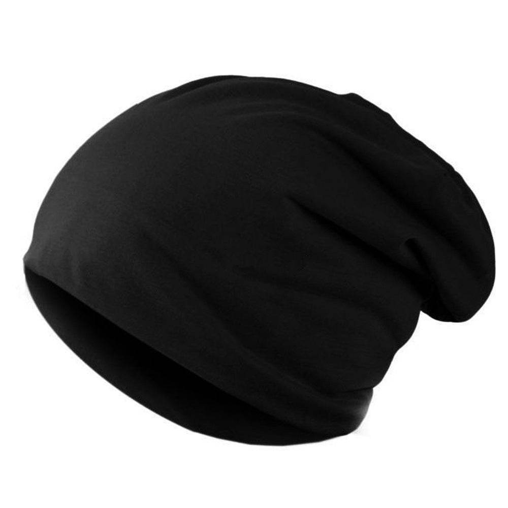 Solid Color Autumn Spring Beanies Hats For Man Male - Mubimart