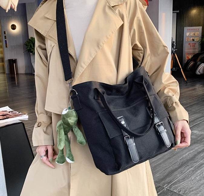 Fashion One Shoulder Canvas Bag For Women - Mubimart