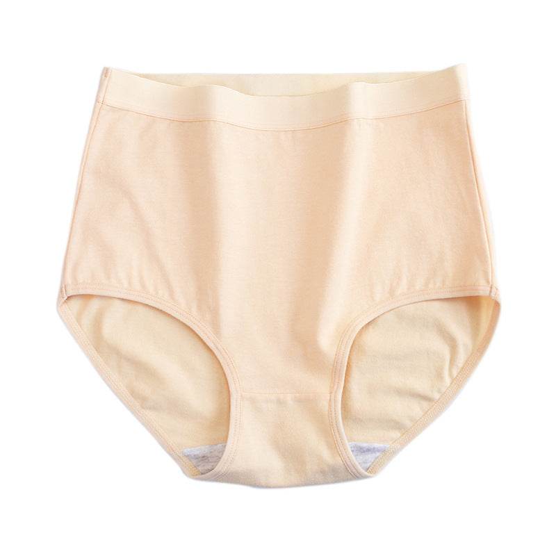 Japanese High-waist Belly Women Panties Ladies Plus Size Cotton - Mubimart