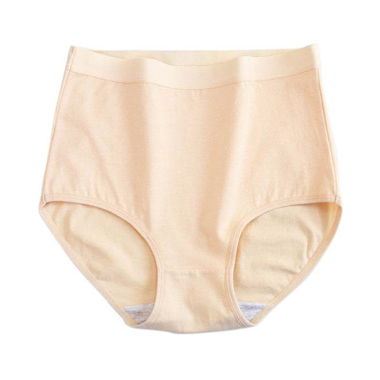 Japanese High-waist Belly Women Panties Ladies Plus Size Cotton - Mubimart