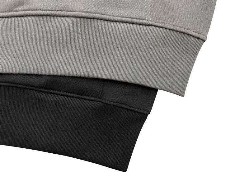 Loose Casual Hoodie Sweater Mask Zipper Distressed Cardigan - Mubimart