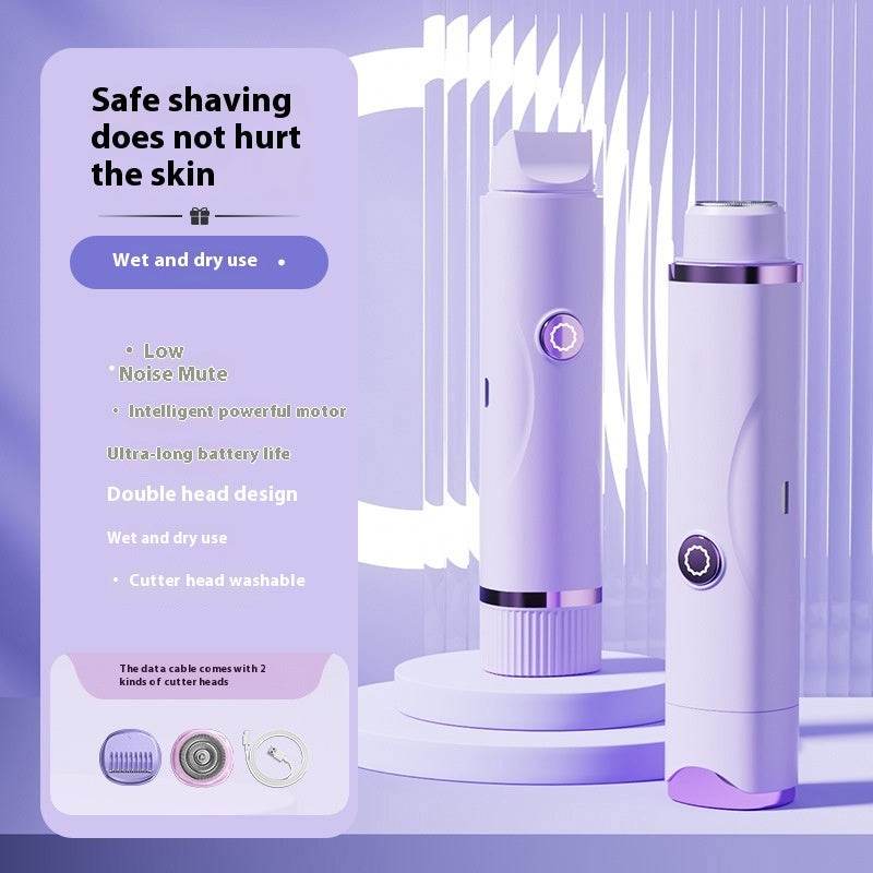 Women's Double-headed Lady Shaver Private Parts Trimmer - Mubimart