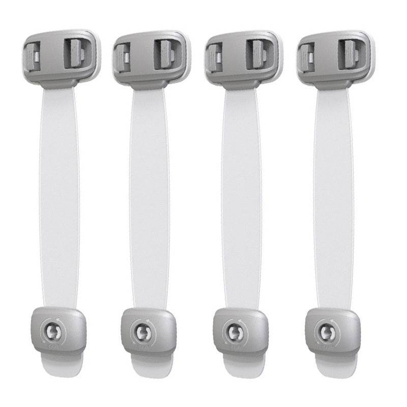 Home Baby Safety Protection Lock Anti-Clip Hand Door Closet Cabinet Locks Fo Fridge Cabinet Drawer Box Safe Lock For Kids No Tools Or Drilling Child Safety Cabinet Proofing Cabinet Drawer Door Latches - Mubimart