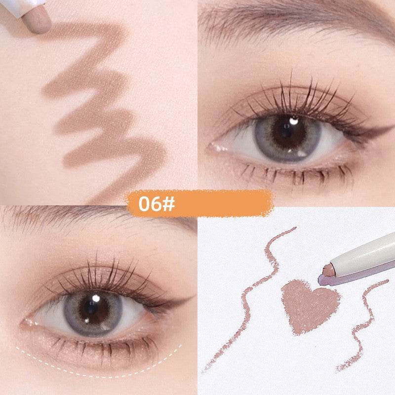 Color Extremely Fine Dual-use Natural Brightening Shadow Eyeliner Gel Pen - Mubimart