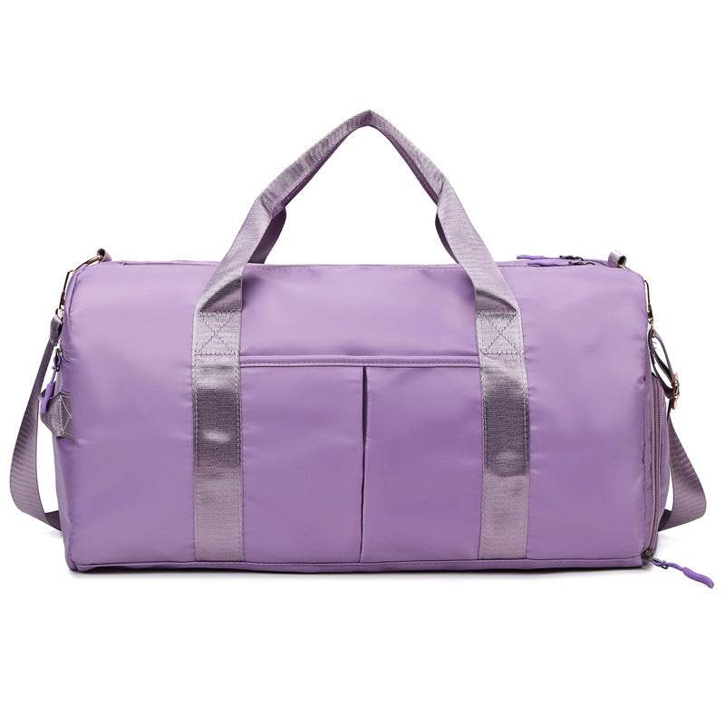 Travel Bag Women's Portable Large Capacity Sports Gym Bag - Mubimart