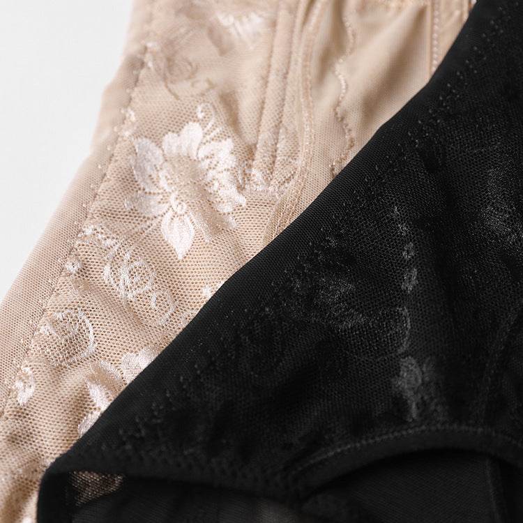 Postpartum High Waist Belly Shaping Panties Breasted Waist Girdle Shaping Pants - Mubimart